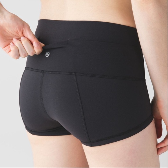 lululemon athletica Pants - Lululemon wunder short 2” black size 4